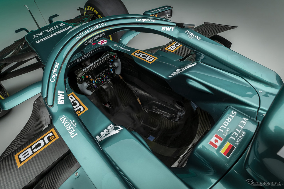 アストンマーティンAMR21《Photo by Aston Martin Cognizant F1 Team》