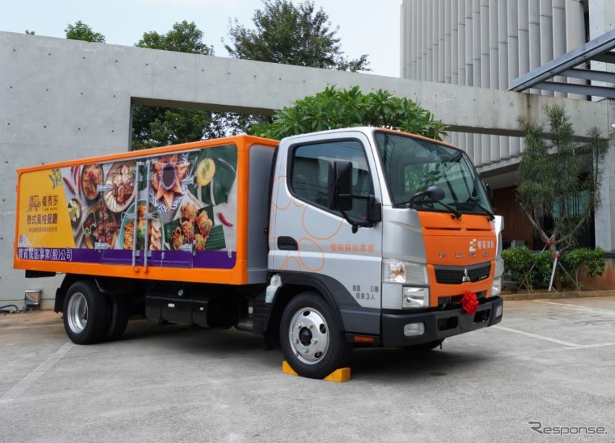 新型小型トラック「キャンターPRO 5」の導入により台湾ではふそうがトップシェアを継続《画像提供 三菱ふそうトラック・バス》