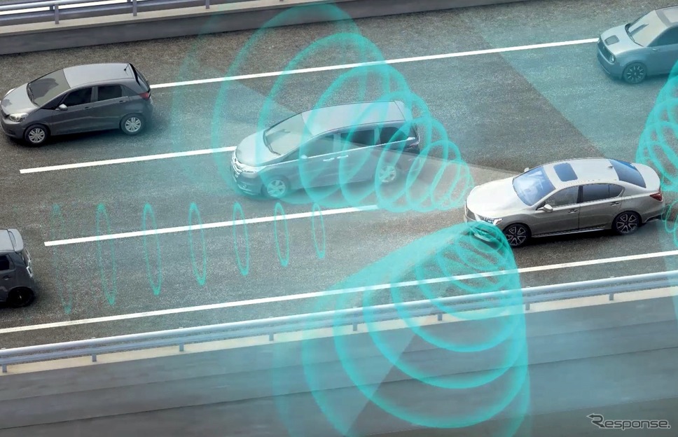 レベル3運転のイメージ《画像提供 ホンダ》