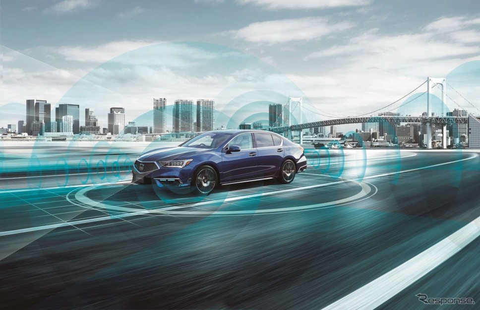 新型ホンダ・レジェンド:Honda SENSING Elite《画像提供 ホンダ》
