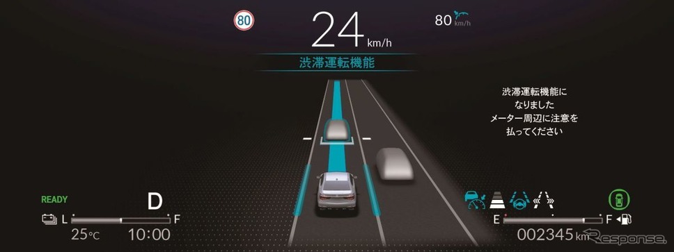 新型ホンダ・レジェンド:Honda SENSING Elite《画像提供 ホンダ》