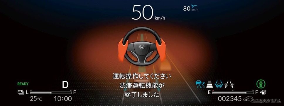 新型ホンダ・レジェンド:Honda SENSING Elite《画像提供 ホンダ》