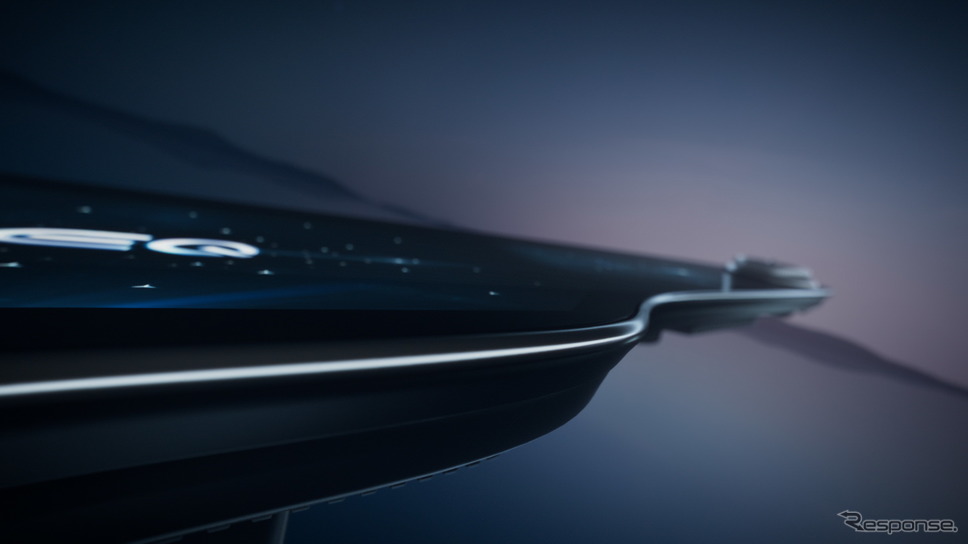 メルセデスベンツの「MBUXハイパースクリーン」《photo by Mercedes-Benz》