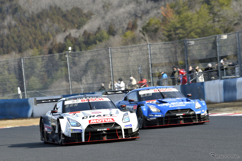 SUPER GT公式テスト、岡山国際サーキット《写真撮影 雪岡直樹》