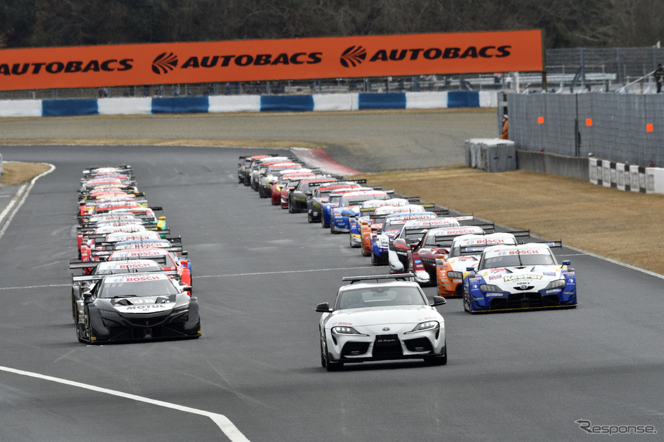 SUPER GT公式テスト、岡山国際サーキット《写真撮影 雪岡直樹》