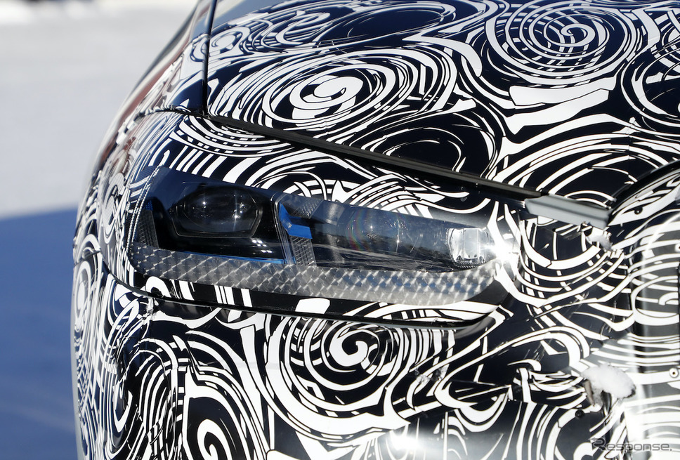 BMW X4 改良新型プロトタイプ(スクープ写真)《APOLLO NEWS SERVICE》