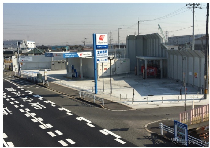 千葉北水素ステーション《写真提供 出光興産》