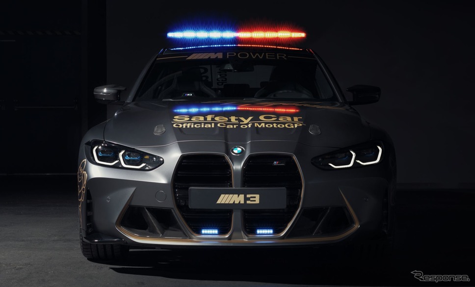 BMW M3 セダン 新型のMotoGPセーフティカー《photo by BMW》