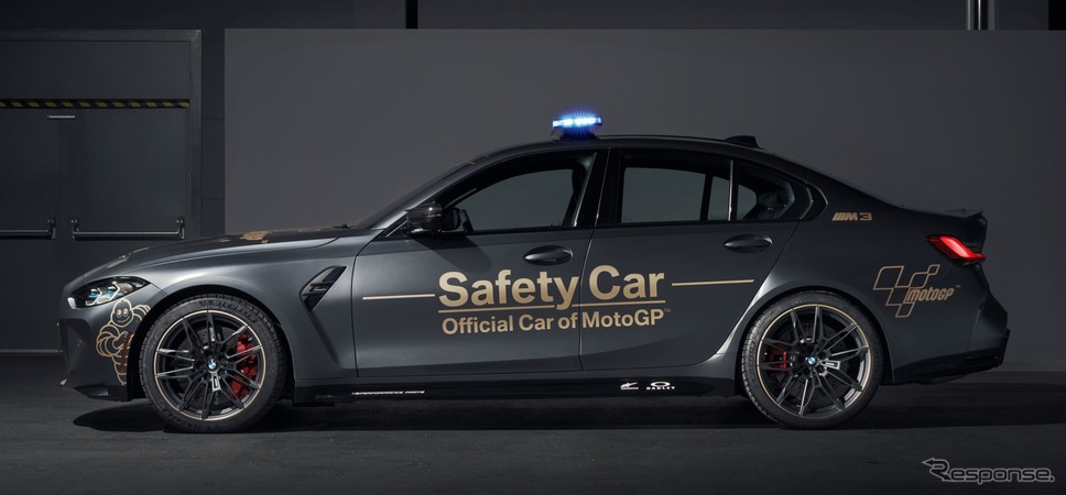 BMW M3 セダン 新型のMotoGPセーフティカー《photo by BMW》