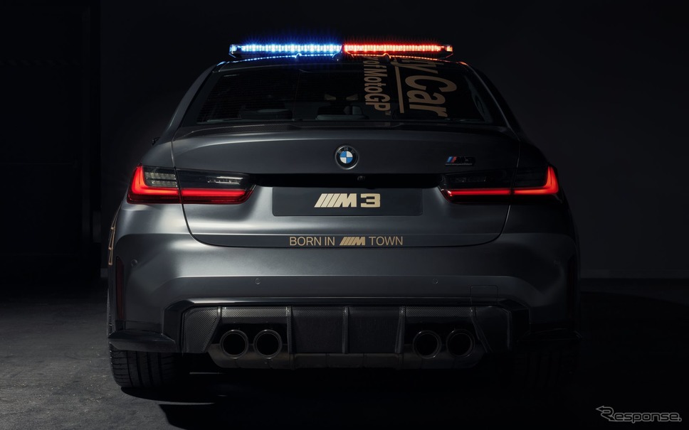 BMW M3 セダン 新型のMotoGPセーフティカー《photo by BMW》