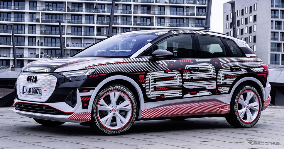 アウディ Q4 e-tron のプロトタイプ《photo by Audi》