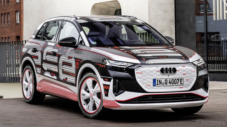 アウディ Q4 e-tron のプロトタイプ《photo by Audi》