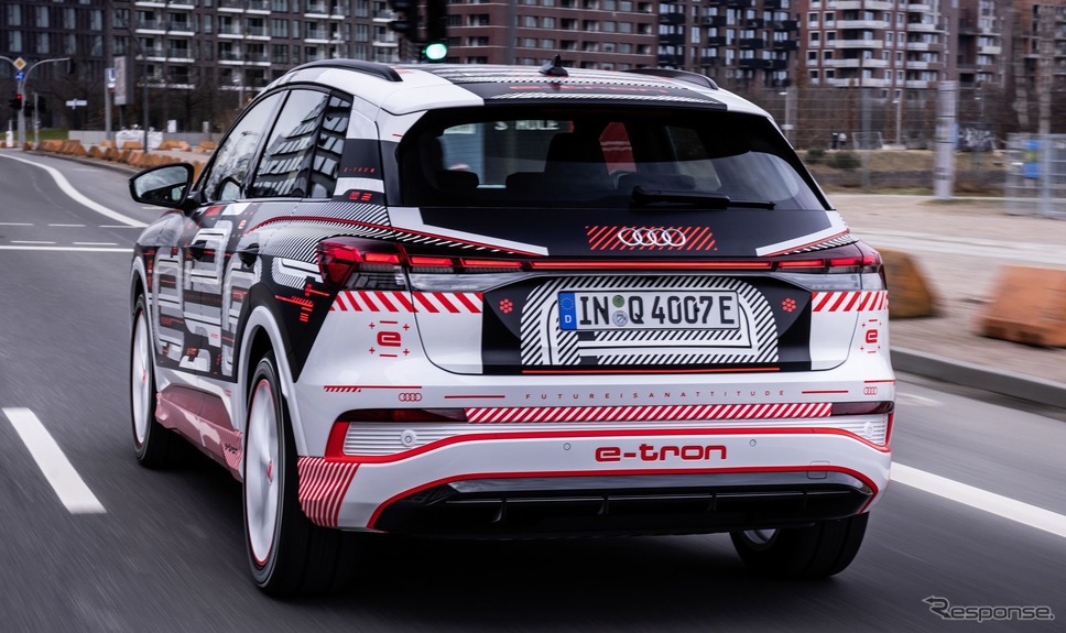 アウディ Q4 e-tron のプロトタイプ《photo by Audi》