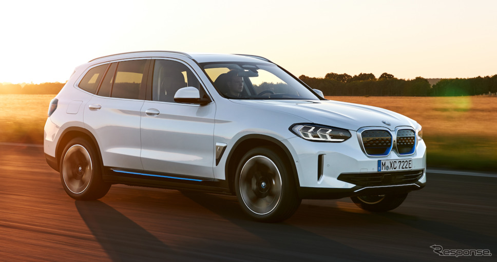 BMW iX3 改良新型 予想CG《APOLLO NEWS SERVICE》