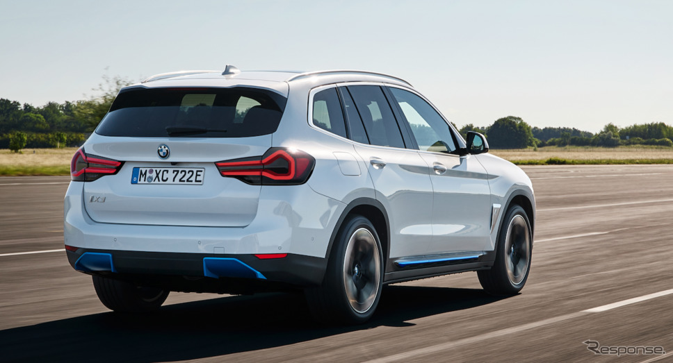 BMW iX3 改良新型 予想CG《APOLLO NEWS SERVICE》