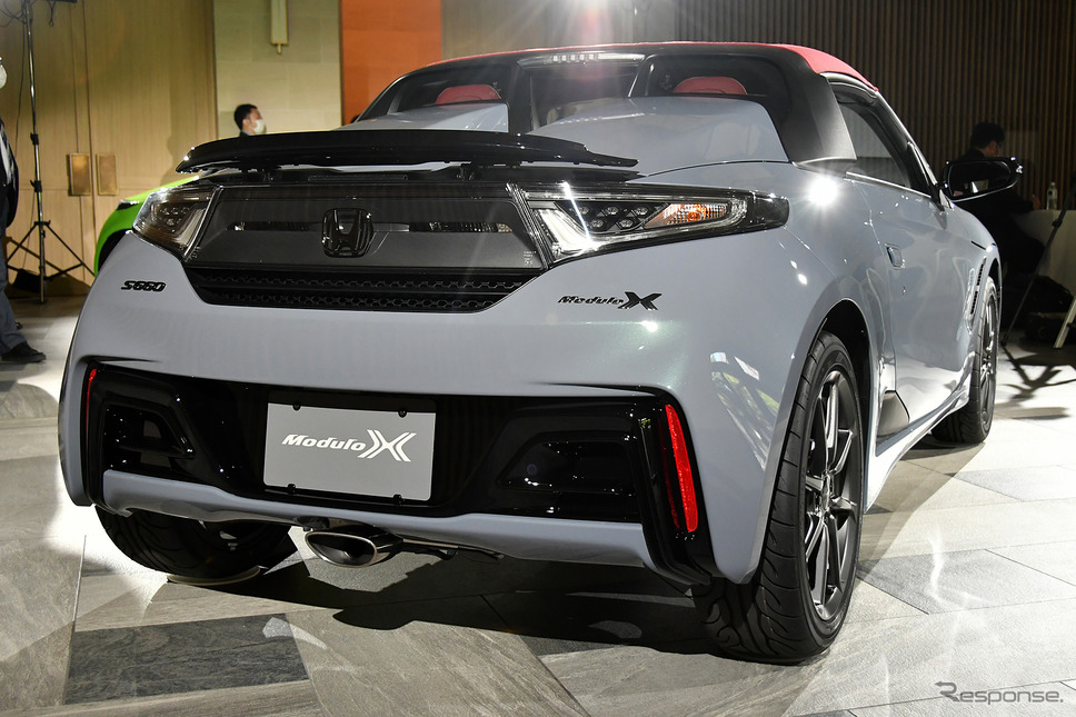 最終モデルとなる特別仕様車「S660 Modulo X Version Z（モデューロX バージョンZ）」《写真撮影 中野英幸》