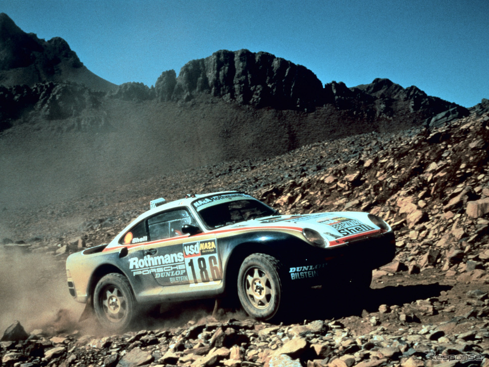ロスマンズ・ポルシェ(1986年)《photo by Porsche》