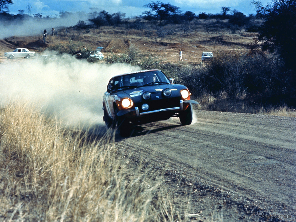 日産フェアレディZ(1973年、東アフリカサファリラリー)《写真提供 日産自動車》