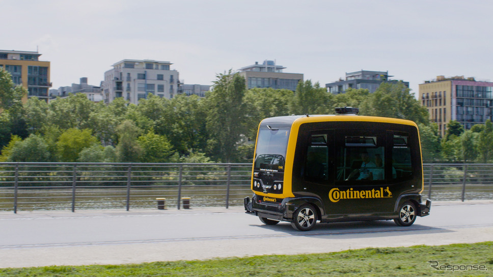 コンチネンタルの自動運転EV《photo by Continental》