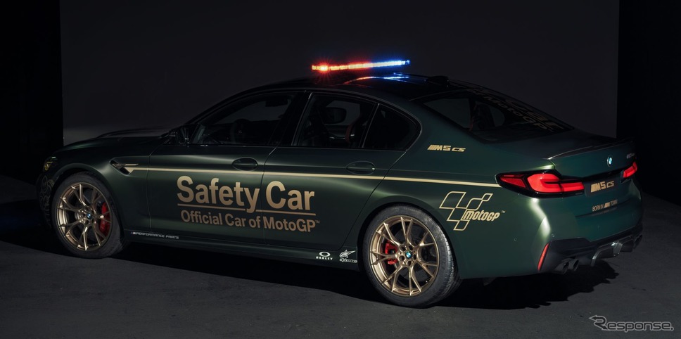 BMW M5 CS のMotoGPセーフティカー《photo by BMW》