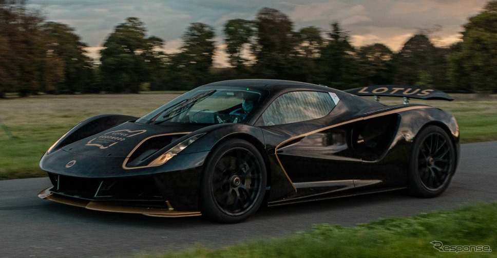 ロータス・エヴァイヤ のプロトタイプ《photo by Lotus Cars》