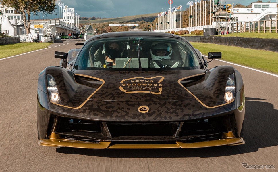 ロータス・エヴァイヤ のプロトタイプ《photo by Lotus Cars》