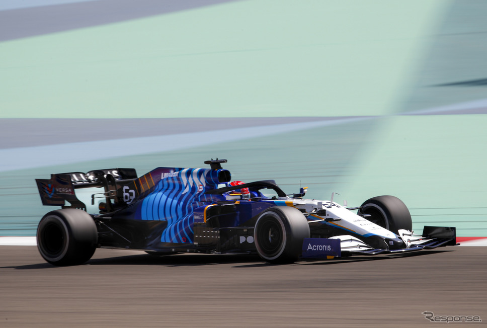 #63 G.ラッセル(ウイリアムズ・メルセデス)《Photo by Pirelli》