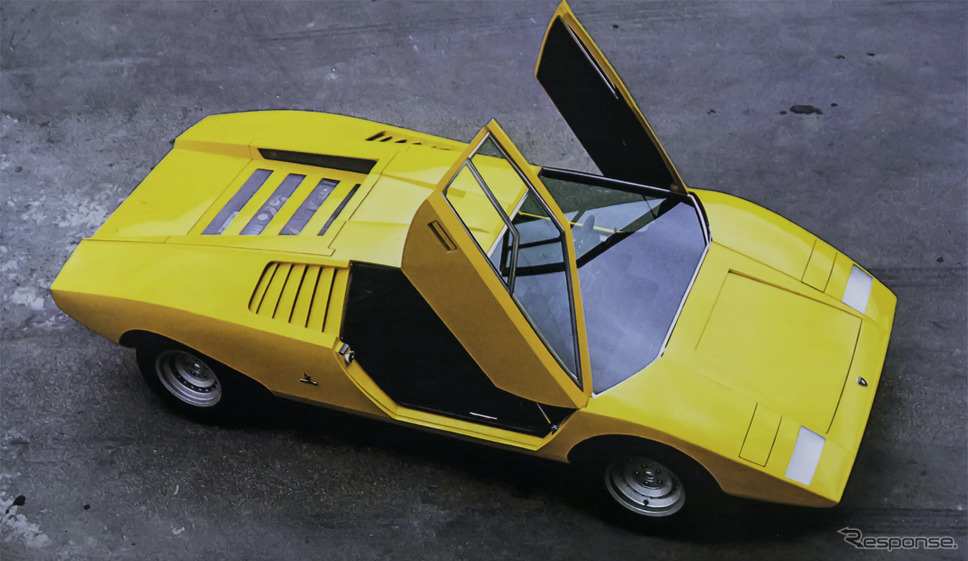 ランボルギーニ・カウンタックLP500(1971年)《photo by Lamborghini》