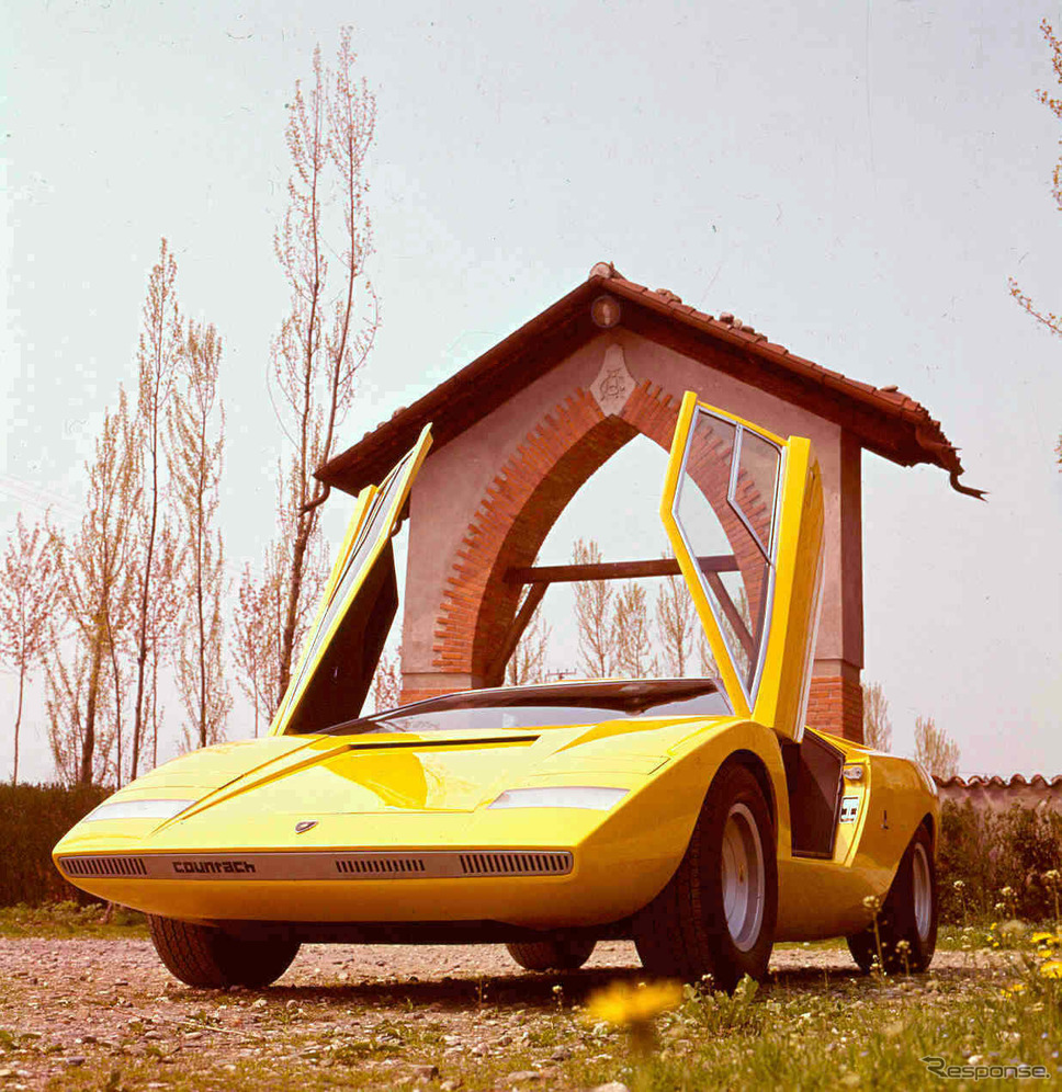 ランボルギーニ・カウンタックLP500(1971年)《photo by Lamborghini》