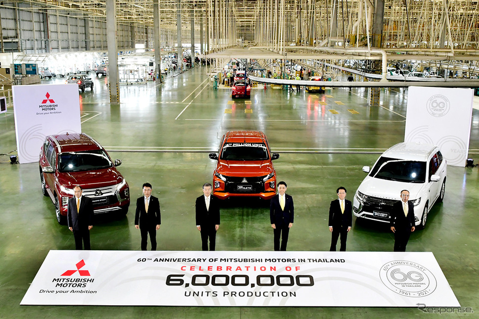 ミツビシ・モーターズ・タイランドが累計生産台数600万台を達成《写真提供 三菱自動車》