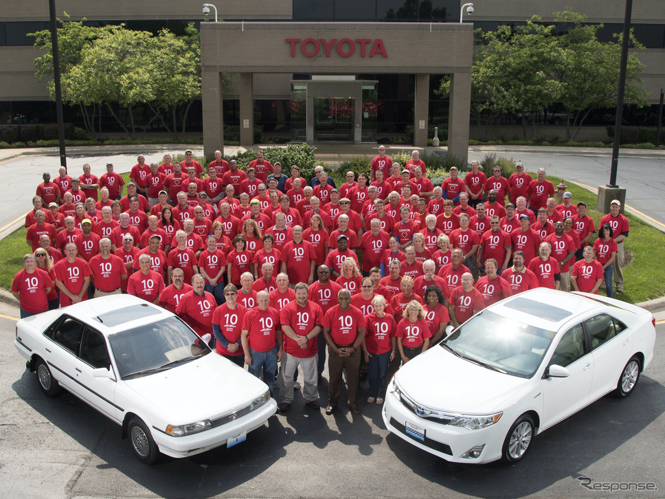 TMMK、1000万台（2014年）《photo by Toyota》