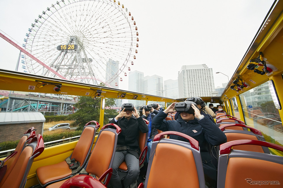 オープントップXR観光バスツアー@横浜