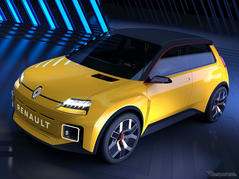 ルノー5プロトタイプ（2021年）《photo by Renault》
