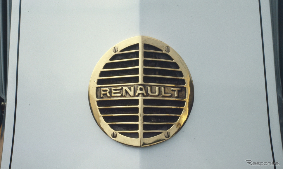 ルノーのロゴ、1923年《photo by Renault》