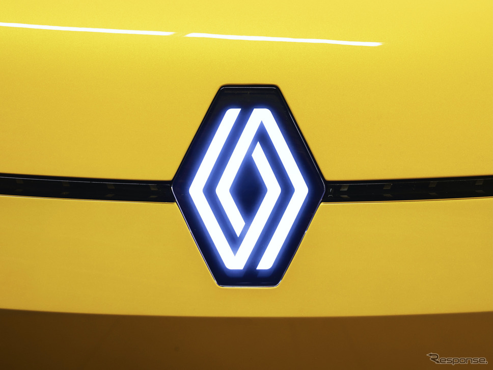 ルノーのロゴ、2021年《photo by Renault》