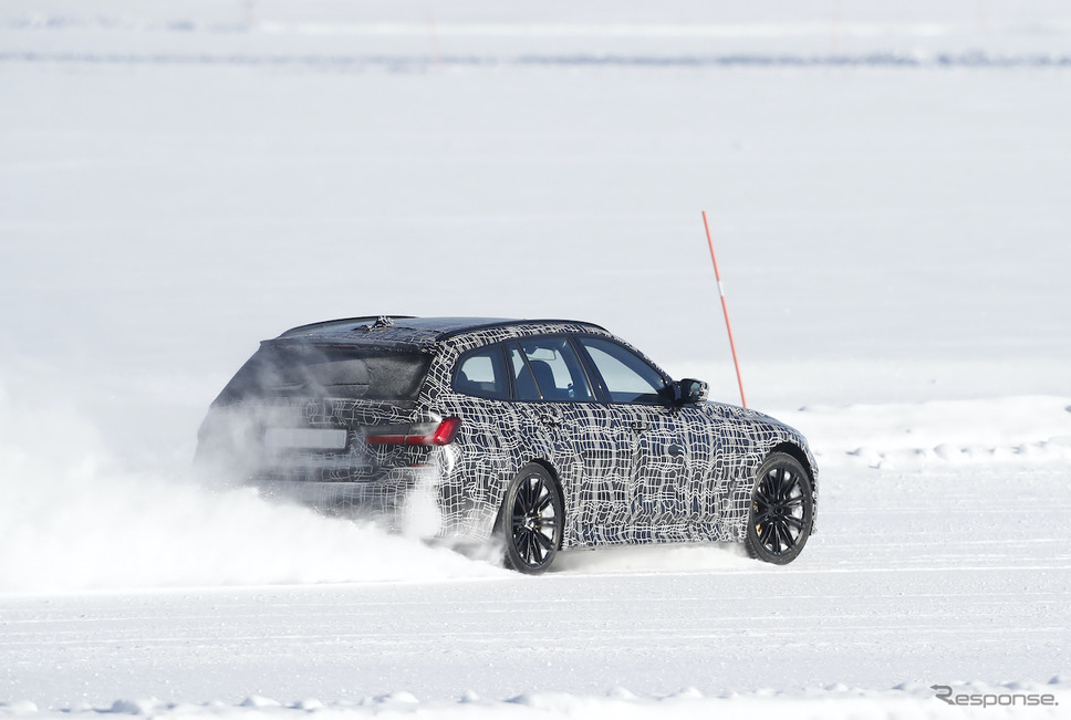 BMW M3ツーリング プロトタイプ（スクープ写真）《APOLLO NEWS SERVICE》