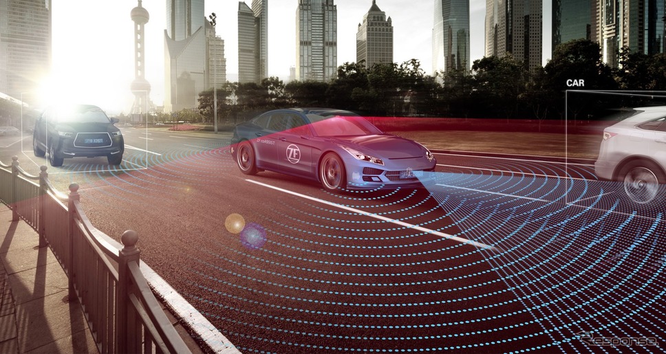 ZFの最新自動運転レベル2+システム「coASSIST」《photo by ZF》