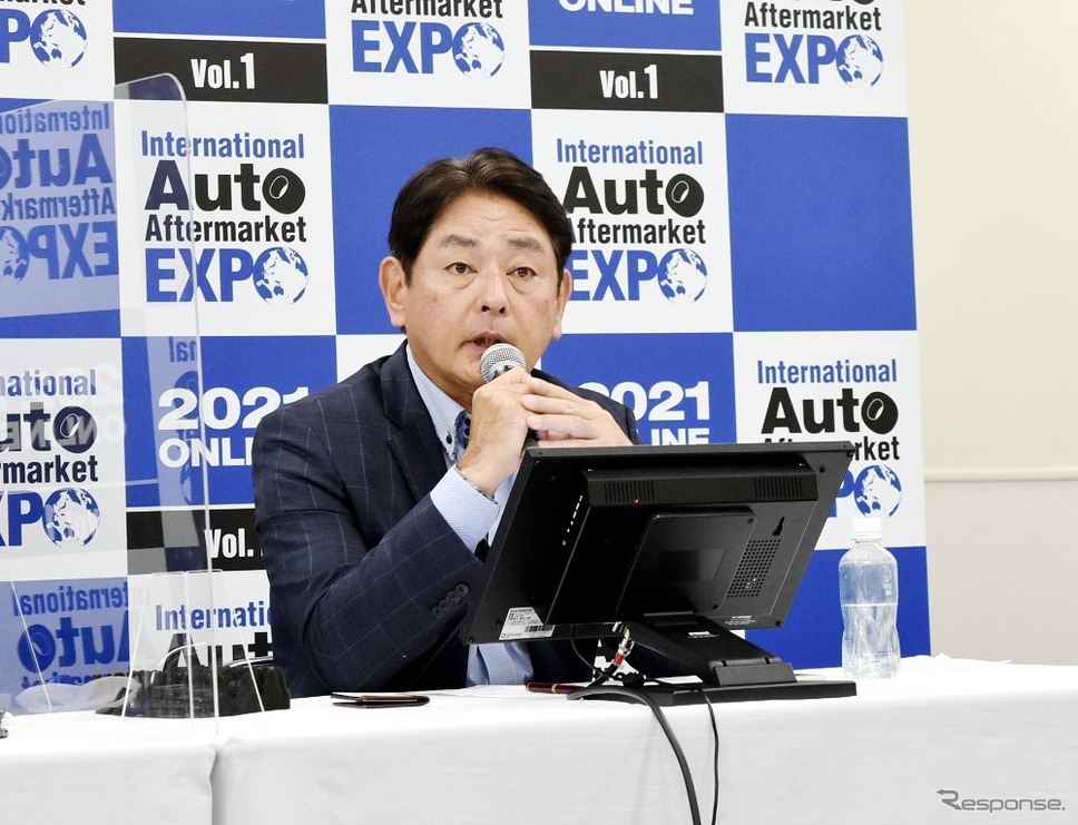 損害保険ジャパンの中村執行役員兼ビジネスデザイン戦略部部長《写真提供 JCR》