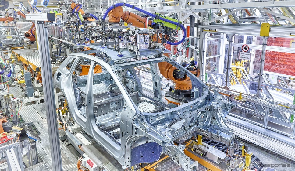 ドイツ・ツヴィッカウ工場で生産を開始したアウディ Q4 e-tron