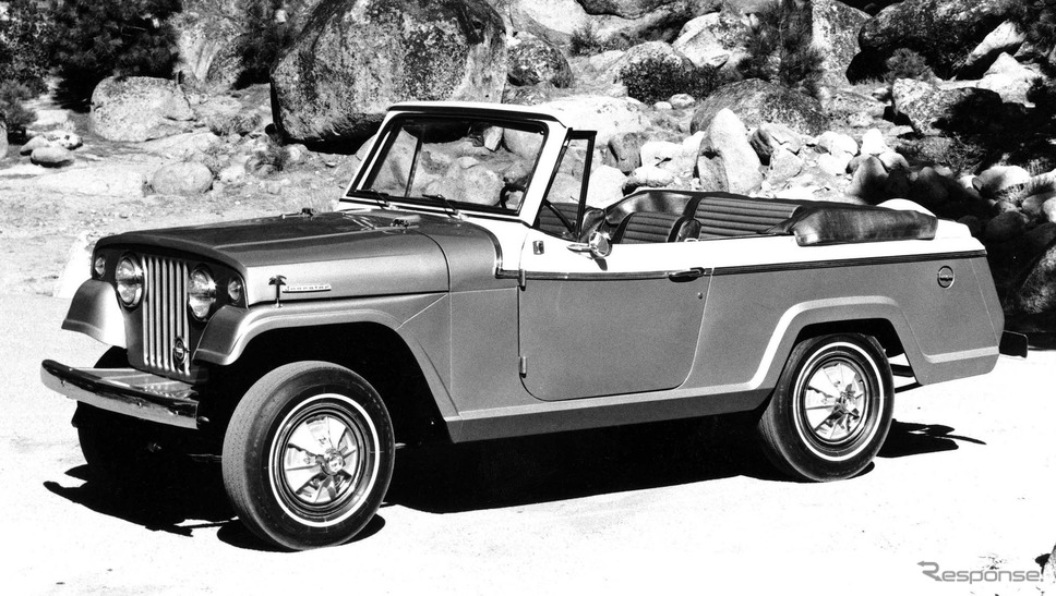 ジープの「ジープスター・コマンド」のコンバーチブル(1967年)《photo by Jeep》