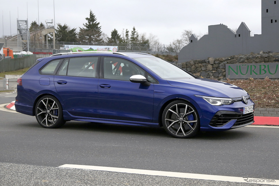 VW ゴルフRヴァリアント 新型プロトタイプ（スクープ写真）《APOLLO NEWS SERVICE》