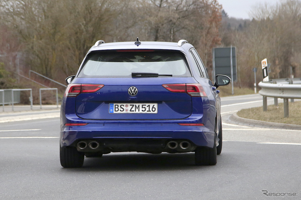 VW ゴルフRヴァリアント 新型プロトタイプ（スクープ写真）《APOLLO NEWS SERVICE》