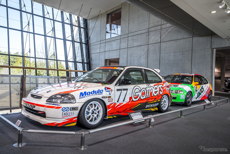 ホンダ・コレクションホールで開催されている企画展“CIVIC WORLD”《写真撮影 山内潤也》