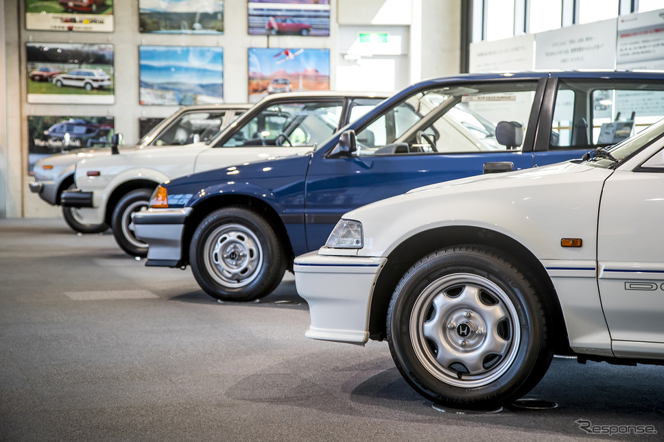 ホンダ・コレクションホールで開催されている企画展“CIVIC WORLD”《写真撮影 山内潤也》