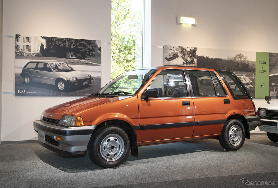 ホンダ シビックシャトル(ホンダ・コレクションホール常設展示)《写真撮影 山内潤也》