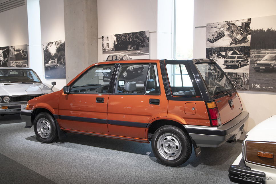 ホンダ シビックシャトル(ホンダ・コレクションホール常設展示)《写真撮影 山内潤也》