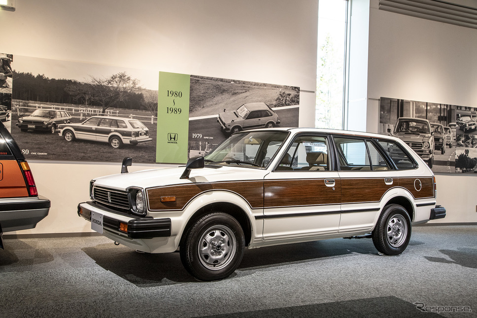 ホンダ シビックバン(ホンダ・コレクションホール常設展示)《写真撮影 山内潤也》