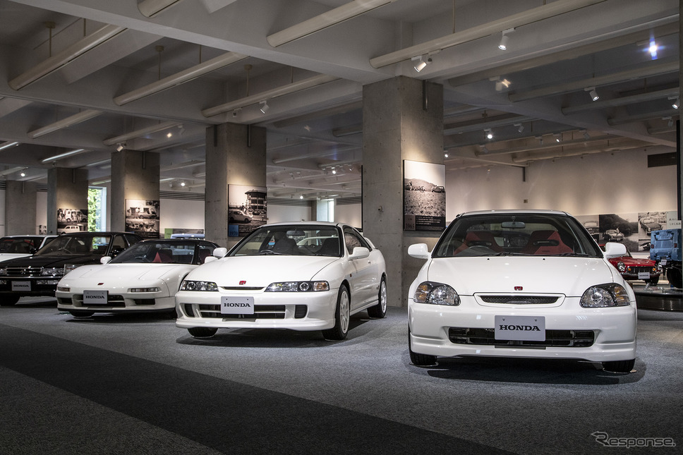 初代タイプRたち(ホンダ・コレクションホール常設展示)《写真撮影 山内潤也》