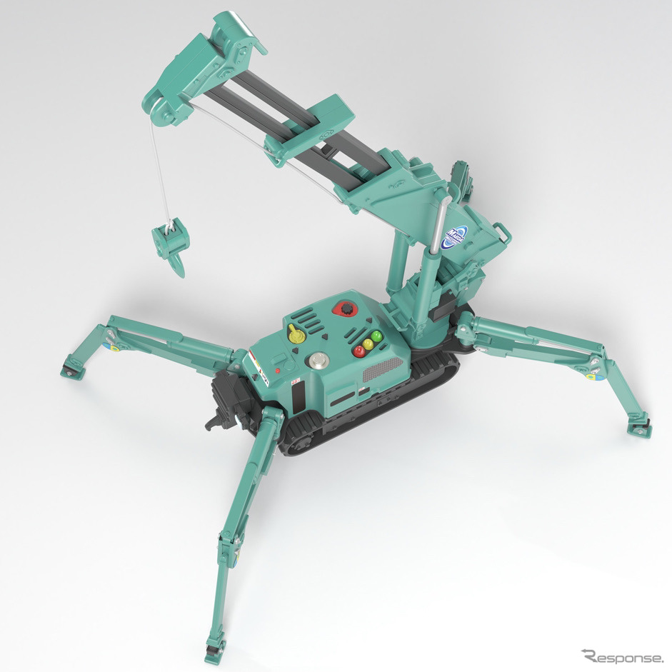 グッドスマイルカンパニーMODEROID 前田製作所 かにクレーン (c) MAEDA SEISAKUSHO CO.,LTD.All Rights Reserved《写真提供 グッドスマイルカンパニー》