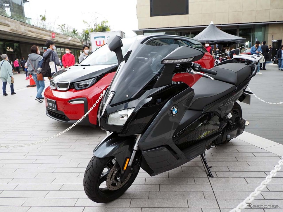 BMWモトラッドC evolution《写真撮影 会田肇》